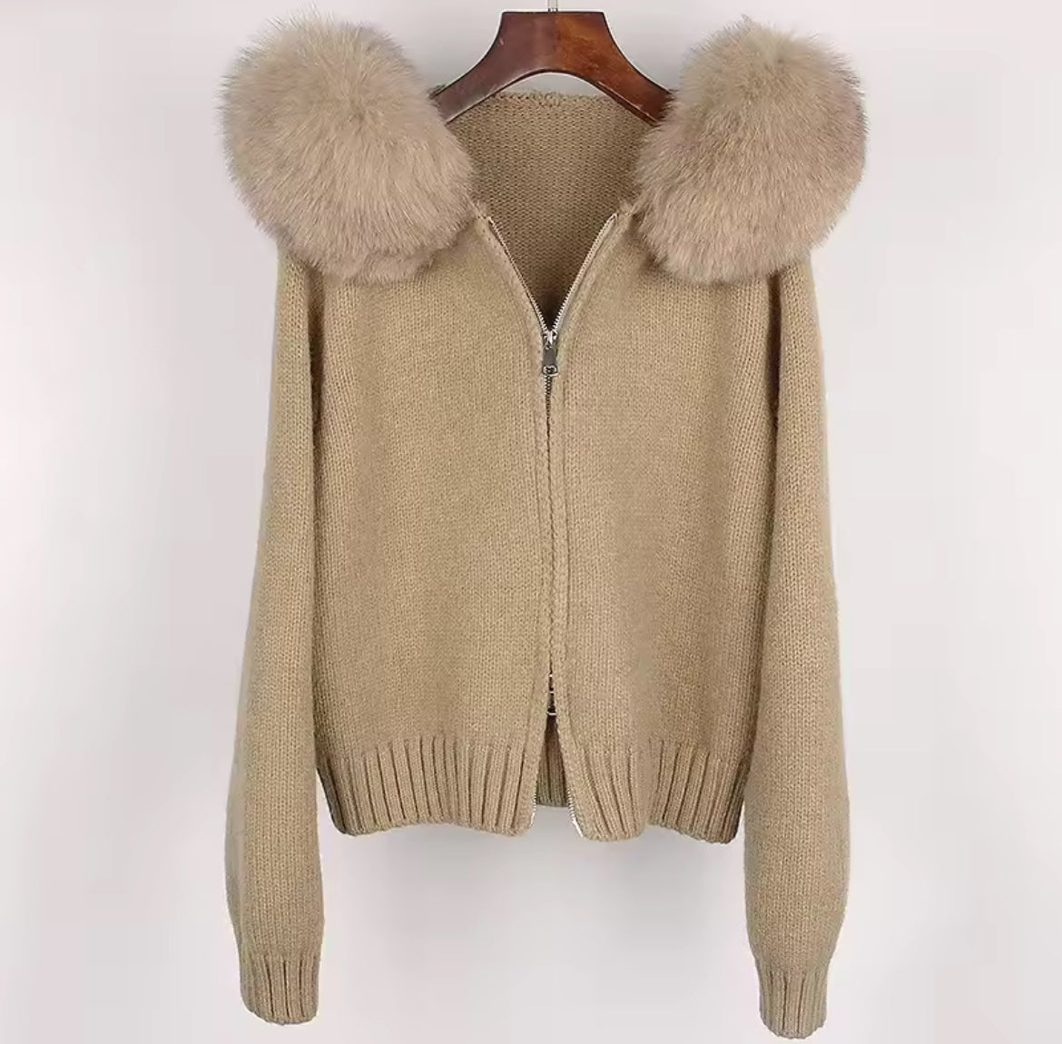 MILAN FUR CARDIGAN