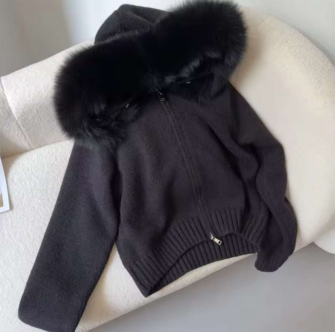 MILAN FUR CARDIGAN