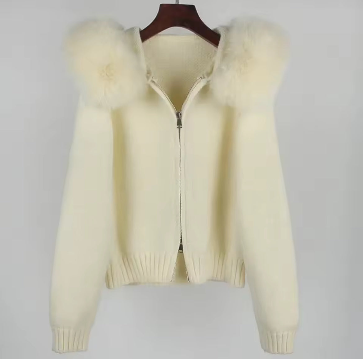 MILAN FUR CARDIGAN