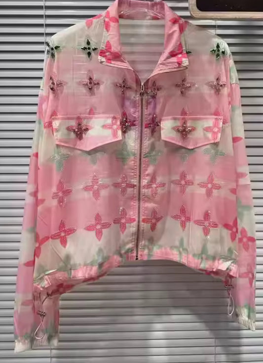 RENAE JACKET - PINK ONE SIZE UK 6-14